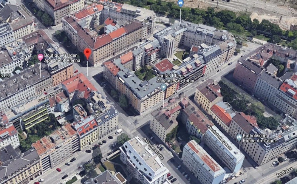 In der Alliiertenstraße in Wien-Leopoldstadt kam es zu dem Vorfall.