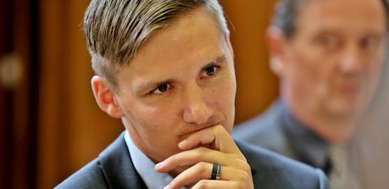 Dominique Taboga ist inzwischen ein freier, berufstätiger Familienvater. Hier ist er bei seinem Prozess 2014 zu sehen.