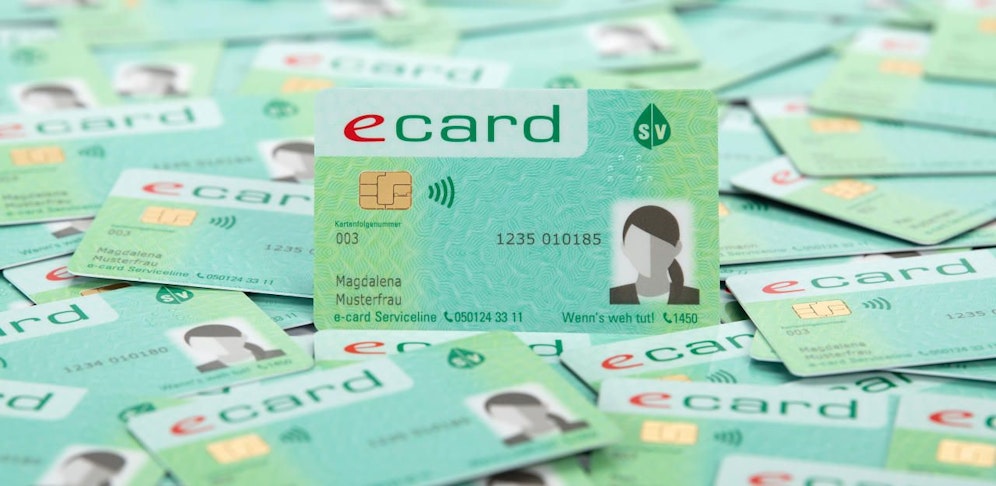 So sieht die neue e-card aus.