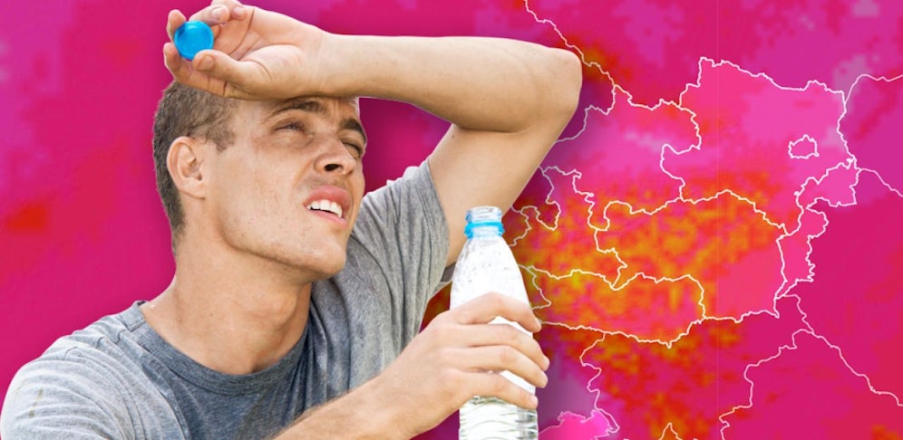 Hitzewelle in Österreich. Symbolfoto