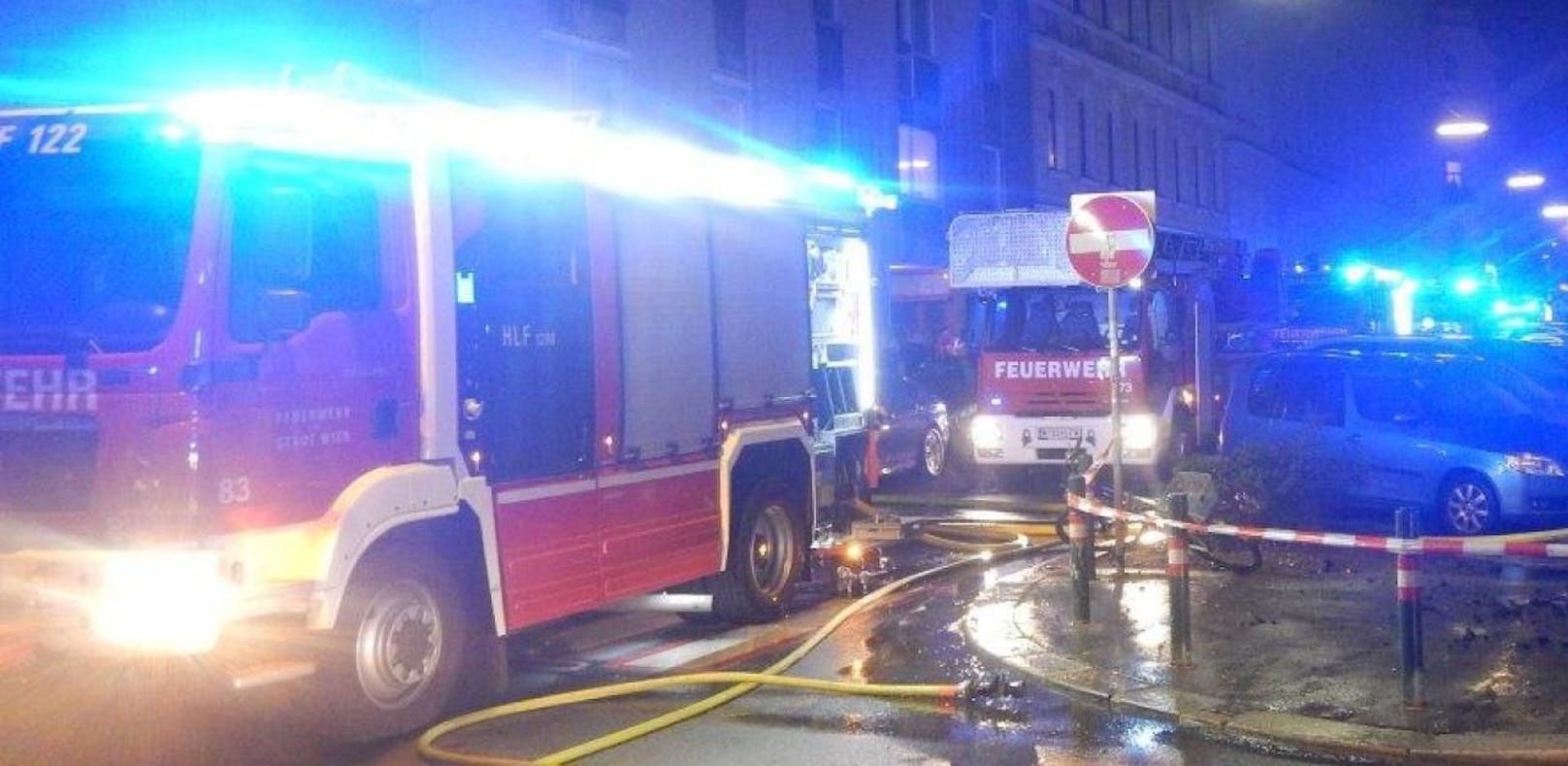Zimmerbrand mit Todesfolge in Wien-Brigittenau am 7. Juni