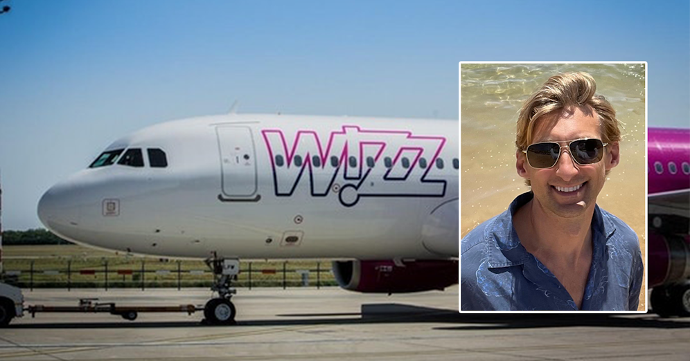 Der Amerikaner John wurde von WizzAir in Wien zurückgelassen