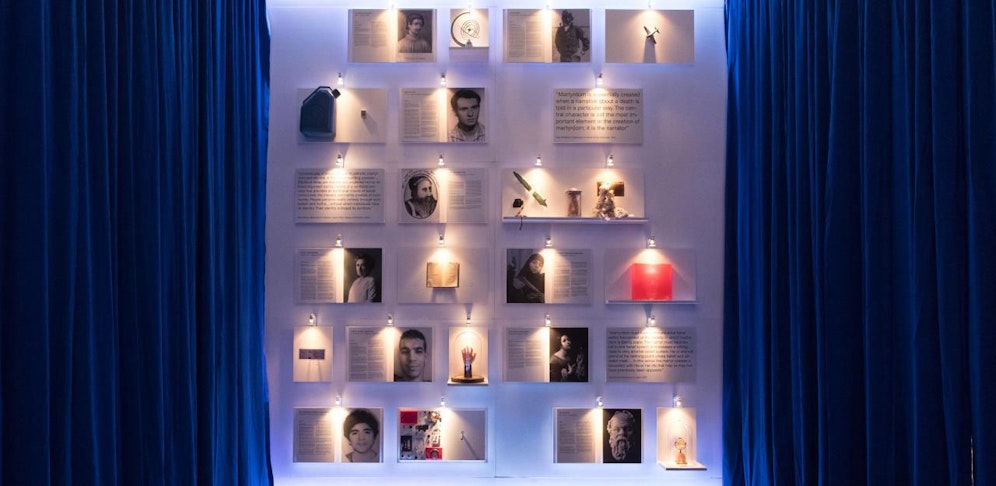 Ein Teil der Ausstellung