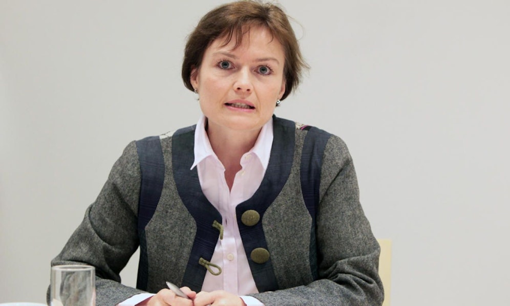 ÖVP-Bezirkschefin Kobald ohne Budget.