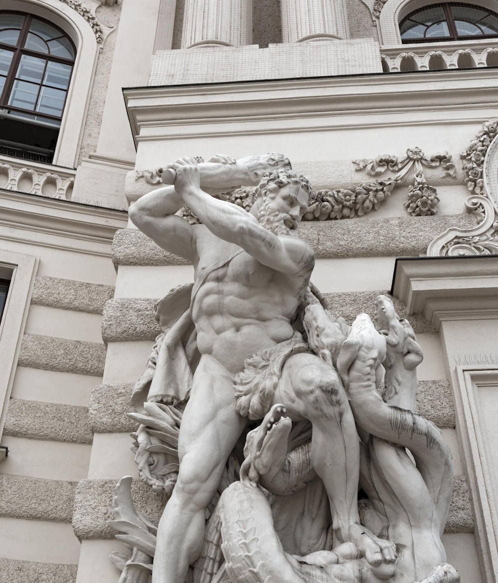 der Mythos des starken Geschlechts -  Herkules im Kampf gegen die Hydra