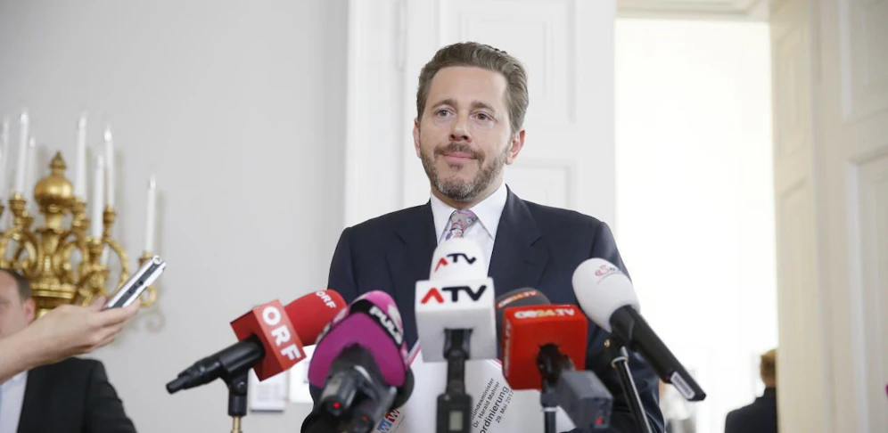 Wirtschaftsminister Harald Mahrer (VP)