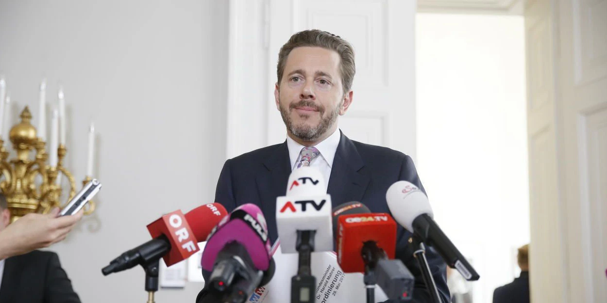 Wirtschaftsminister Harald Mahrer (VP)