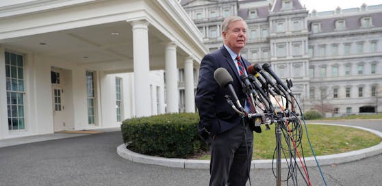 US-Senator Lindsey Graham deutete einen verlangsamten Abzug der US-Truppen aus Syrien an.