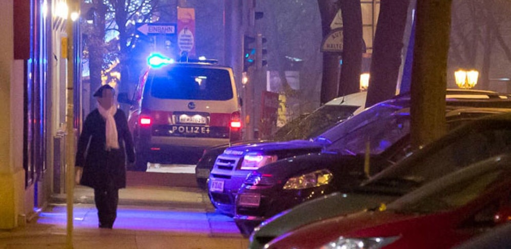 Die Polizei sprach eine Wegweisung gegen den Mann aus