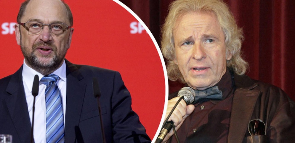 Thomas Gottschalk macht sich über Martin Schulz lustig und erntet deshalb Kritik.