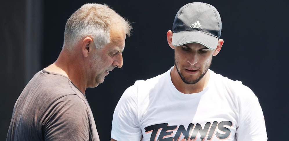 Nach nur drei Wochen beendete Dominic Thiem bereits wieder die Zusammenarbeit mit Thomas Muster. 