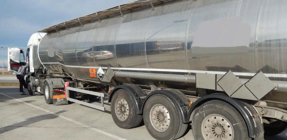 Die Polizei stoppte die Gefahrenguttransporte.