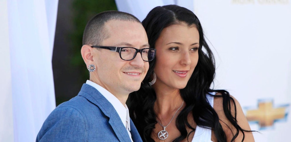 Chester Bennington und Talinda Ann Bentley bei den Billboard Music Awards 2012 in Las Vegas 