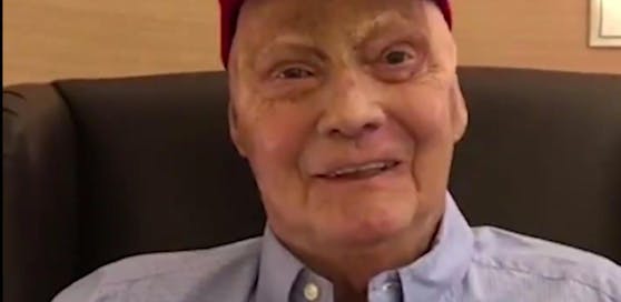Er kann wieder lachen: Niki Lauda (69)