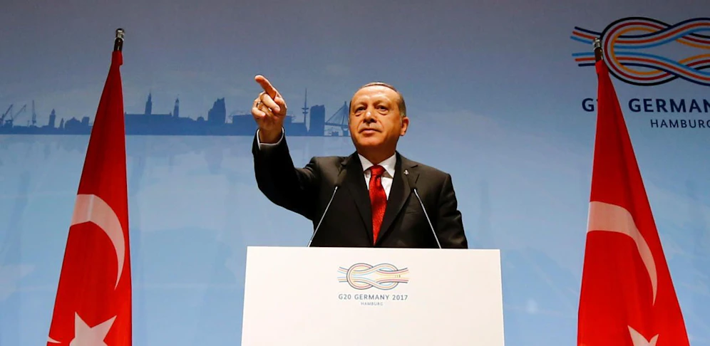 Recep Tayyip Erdogan war zuletzt beim G20-Gipfel in Hamburg in Deutschland.