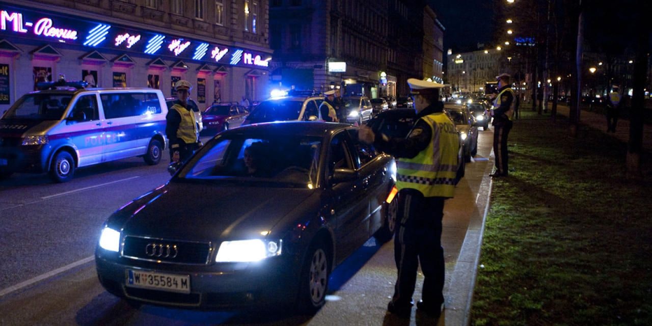 Planquadrat der Polizei