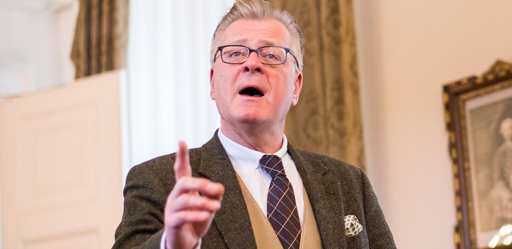 Der Pressesprecher des Vizekanzlers, Martin Glier.