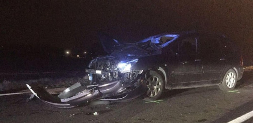 Der Peugeot des 52-Jährigen. 