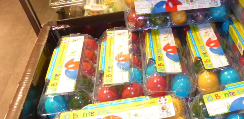 Weil Ostern heuer so früh ist, könnten die Eier knapp werden.