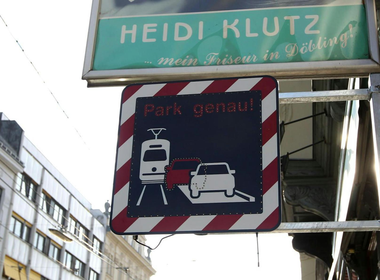 Das Anti-Falschparker-System der Wiener Linien überzeugte im Test nicht.