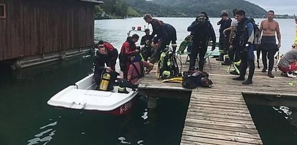 54-jähriger Urlauber beobachtet eigene Suche im Klopeiner See.