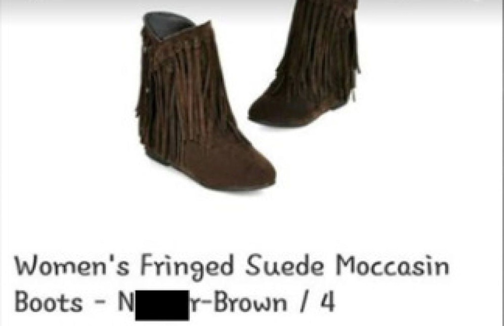 Der Titel dieser Schuhe verärgert die User.