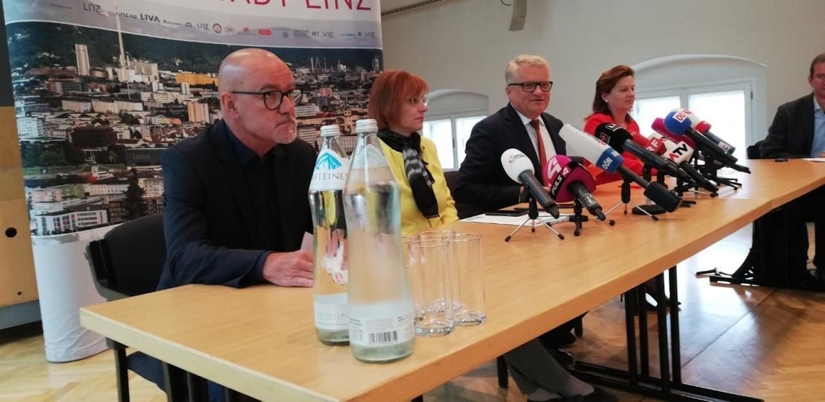 Die Linzer SPÖ kündigte die Zusammenarbeit mit der FPÖ Linz auf.