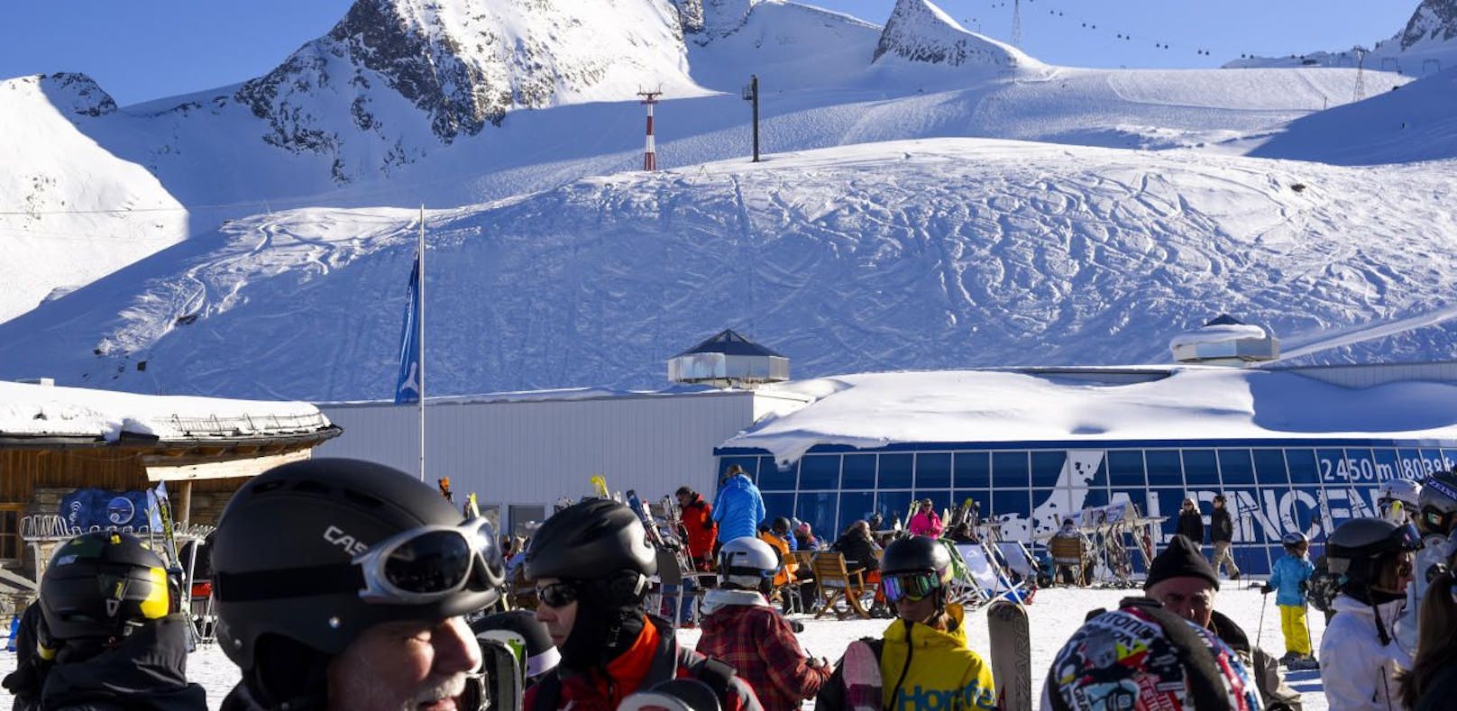 Das Kitzsteinhorn ist bereit für die Ski-Saison.
