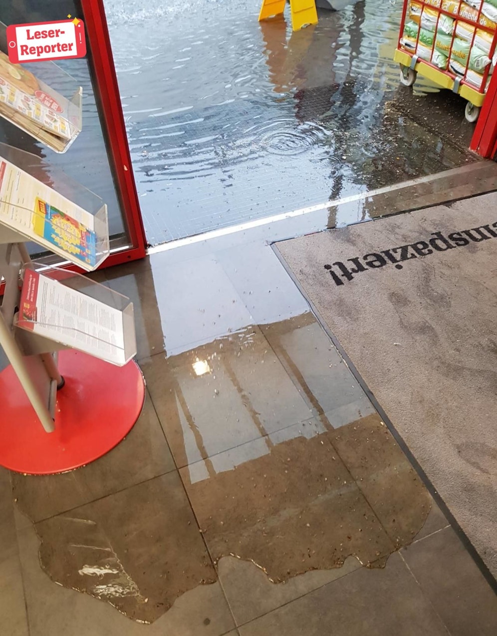 "Heute"-Leser O schickte der Redaktion ein aktuelles Foto aus Ottakring.