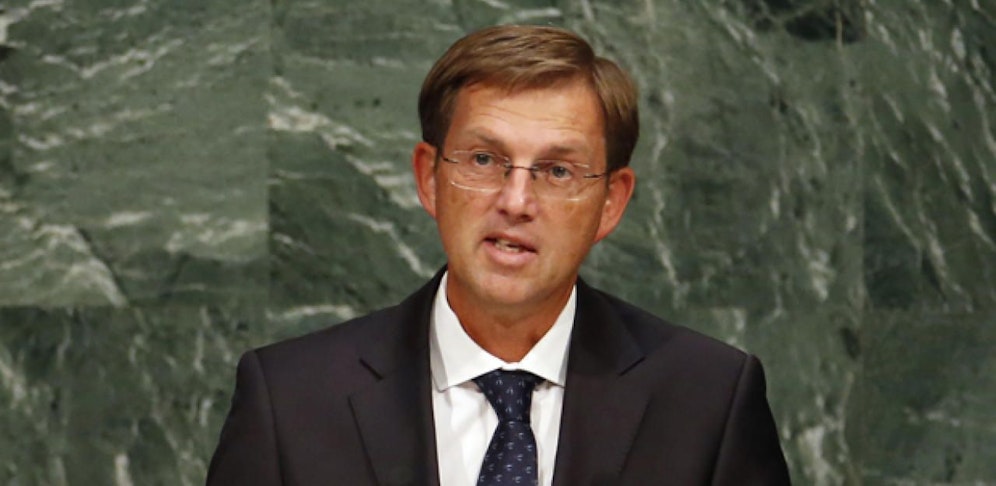 Die Partei des modernen Zentrums (SMC) von Ministerpräsident Miro Cerar ist mit 9,7 Prozent weit abgeschlagen.
