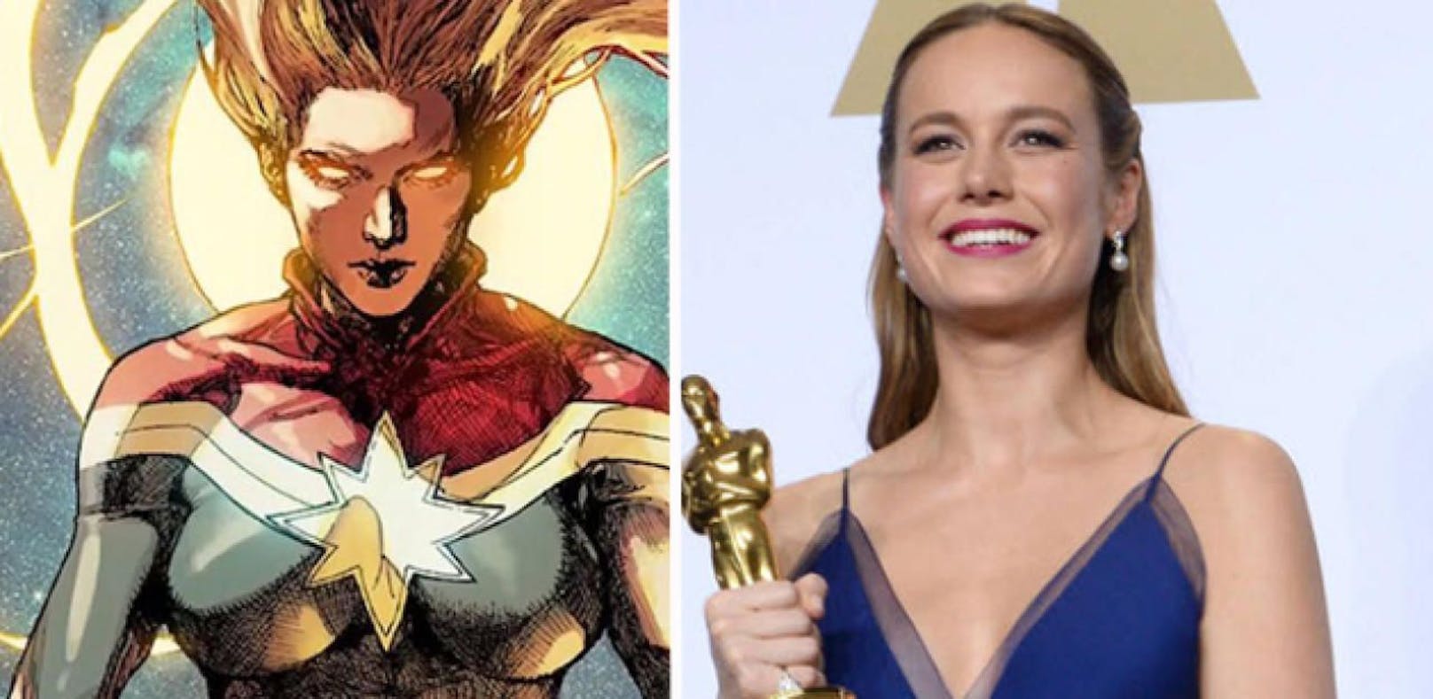Brie Larson spielt Captain Marvel!