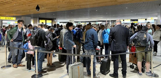 Chaos am Flughafen Schiphol (Archivbild).