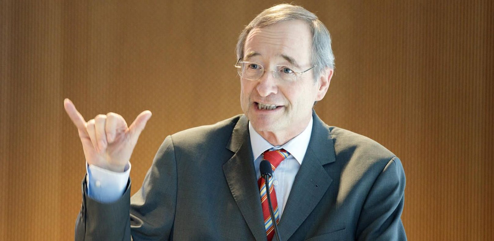 Der scheidende ÖVP-Wirtschaftsbund-Präsident Christoph Leitl