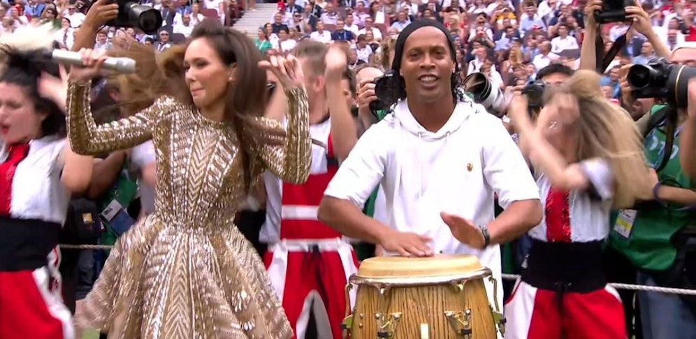 Ronaldinho trommelte beim WM-FInale