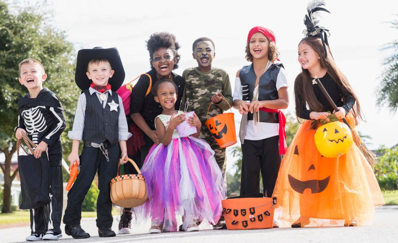 Halloween ist vor allem bei Kinder sehr beliebt (Symbolbild)