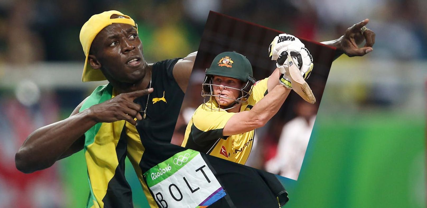 Sprint-Ikone Usain Bolt coacht ein Cricket-Team
