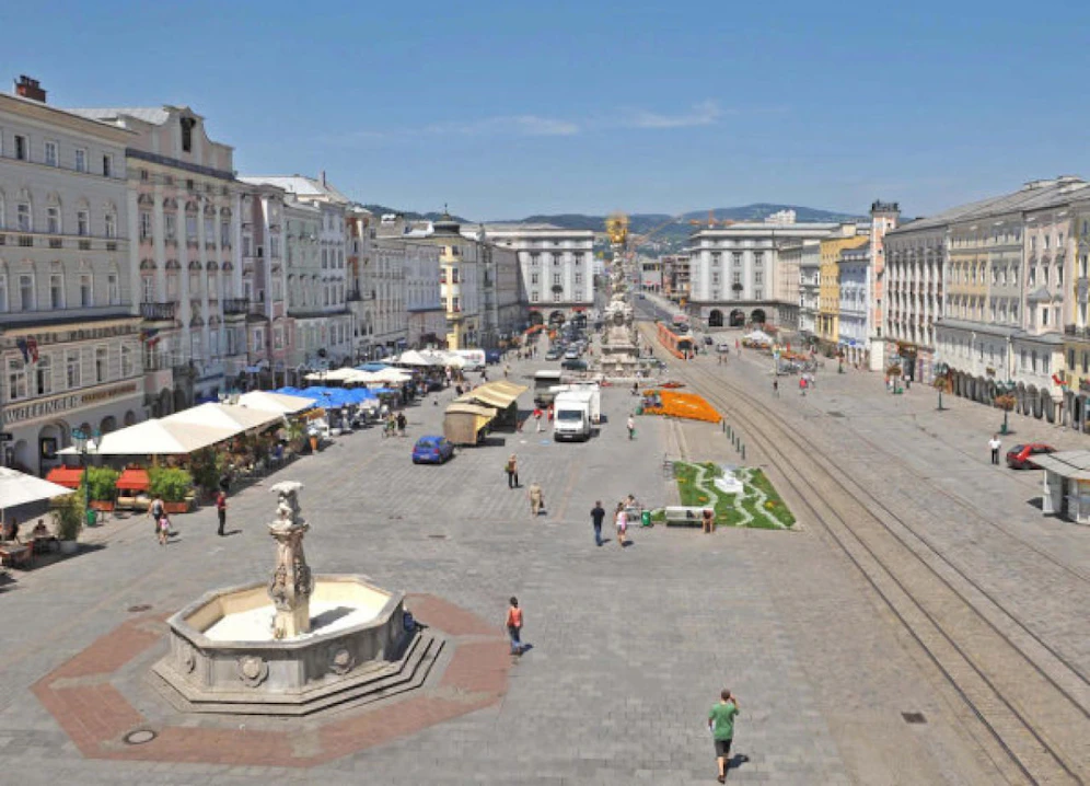 In Linz herrscht derzeit ein wahrer "Schanigarten-Boom".