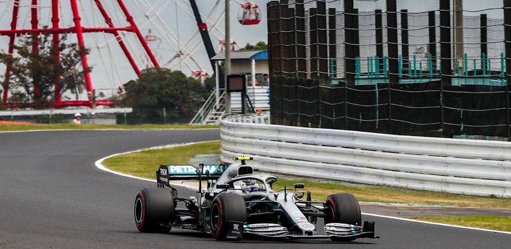 Valtteri Bottas in Suzuka.