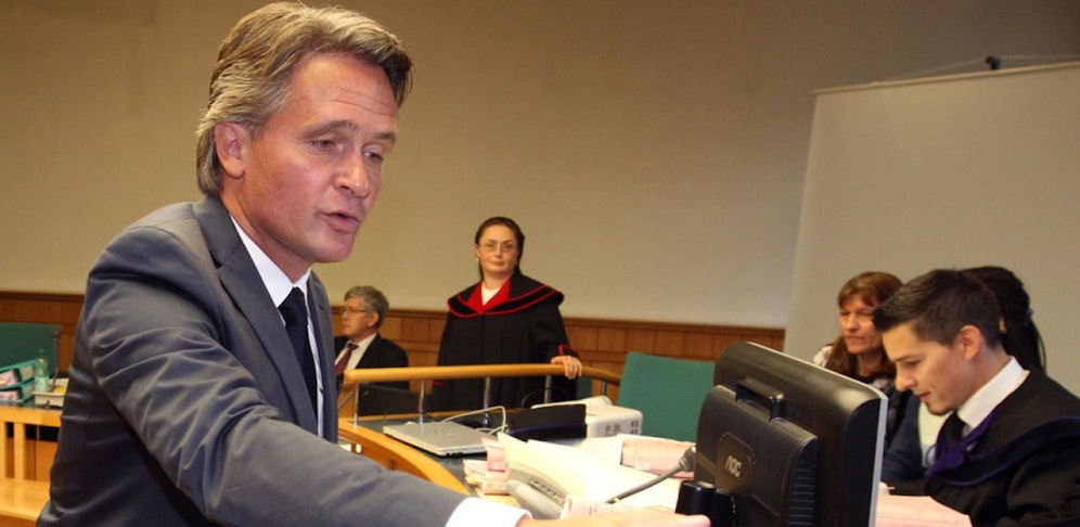 Peter Westenthaler vor Gericht.