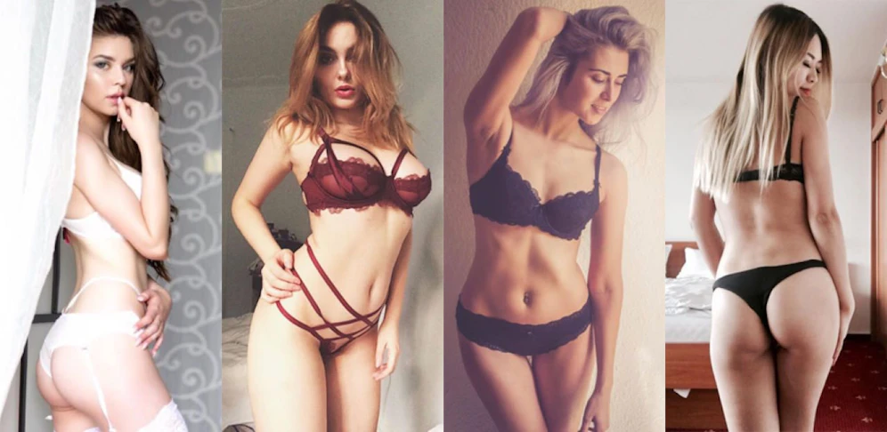 Versteigern ihre Jungfräulichkeit: Gisele, Sasha, Wvoque und Mandy.
