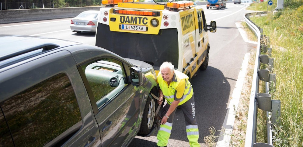 Wegen der Hitze sind die Pannenhelfer derzeit im Dauereinsatz. 