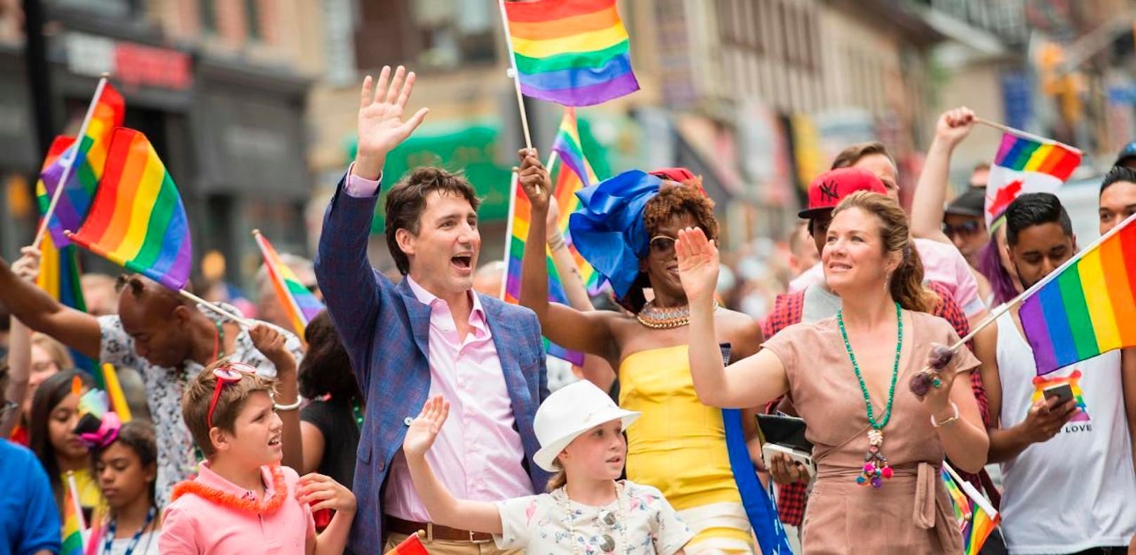 Der kanadische Premier Justin Trudeau setzt sich sehr stark für die LGBT-Community ein.