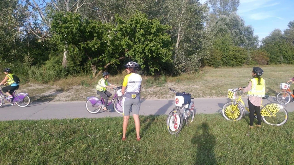 Seit 2014 bietet der ÖAMTC in Wien gratis Fahrradkurse für Frauen an. 