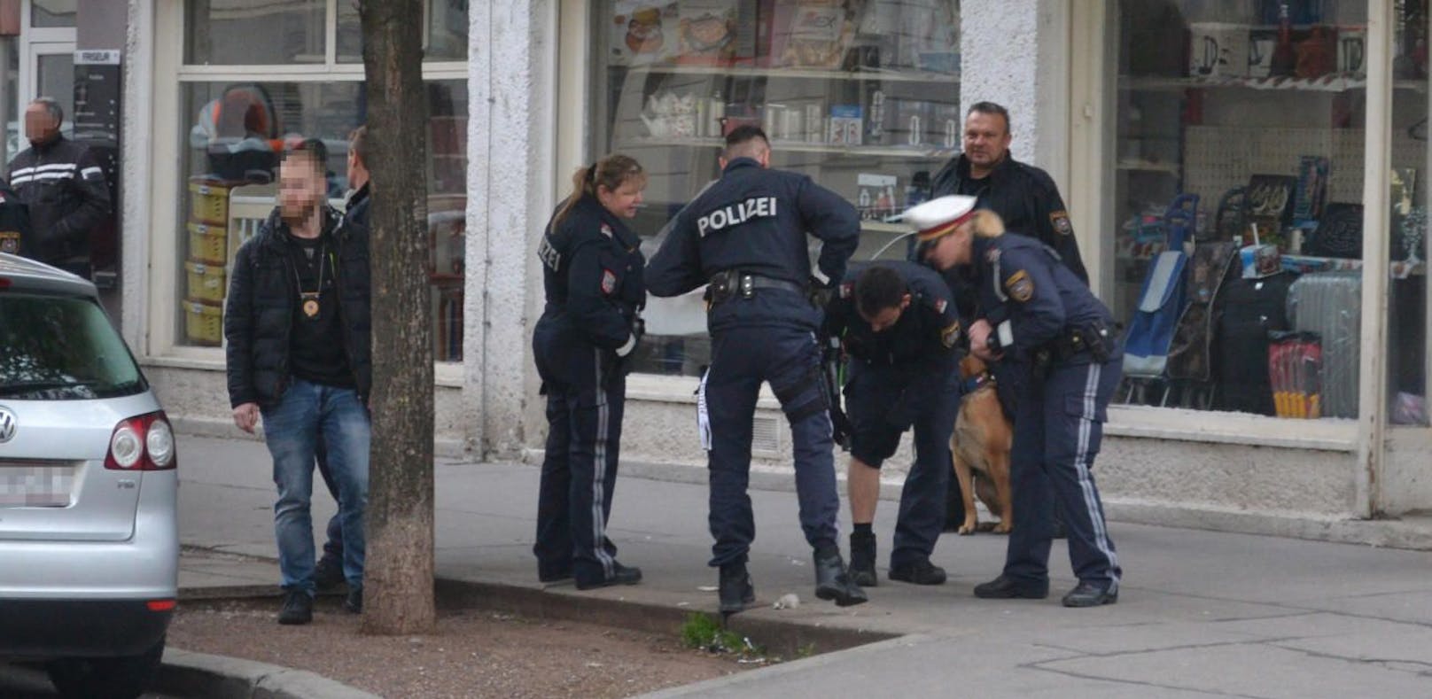 Mob-Attacke: Wiener Polizist im Spital