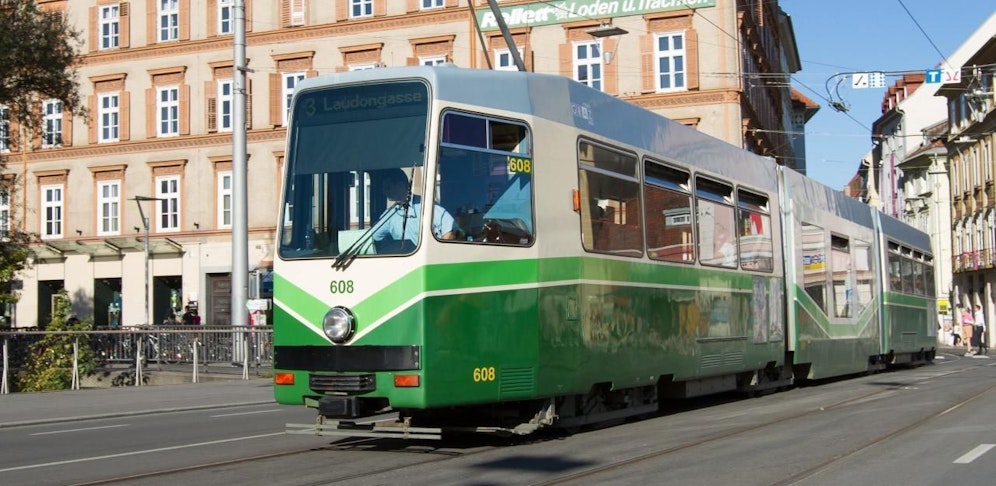 Symbolbild: Straßenbahn in Graz