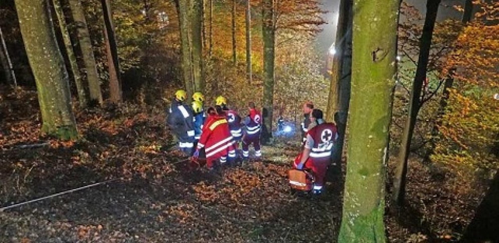 Tödlicher Unfall im Wald.