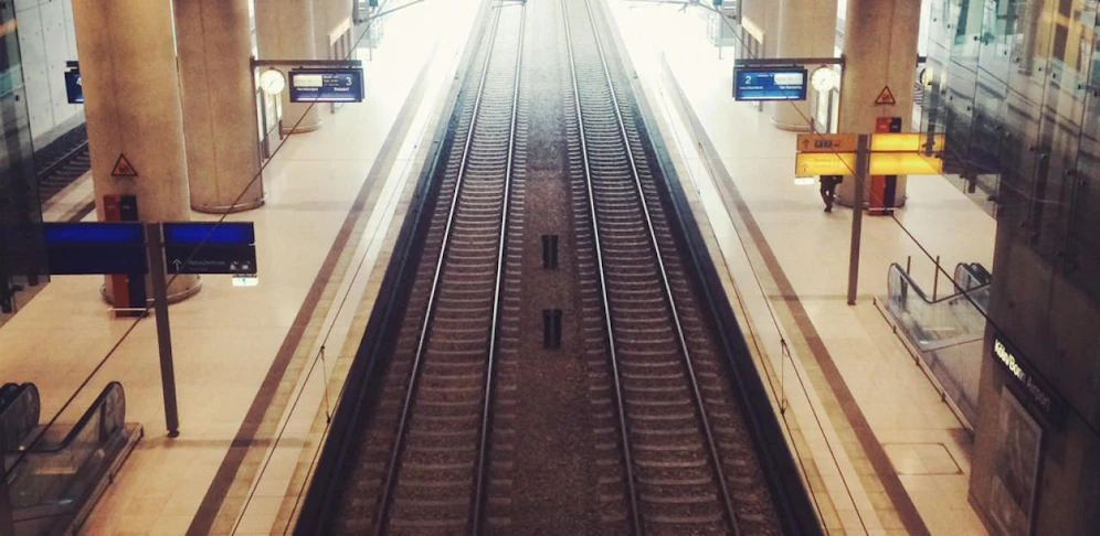 U-Bahnstation in Köln.