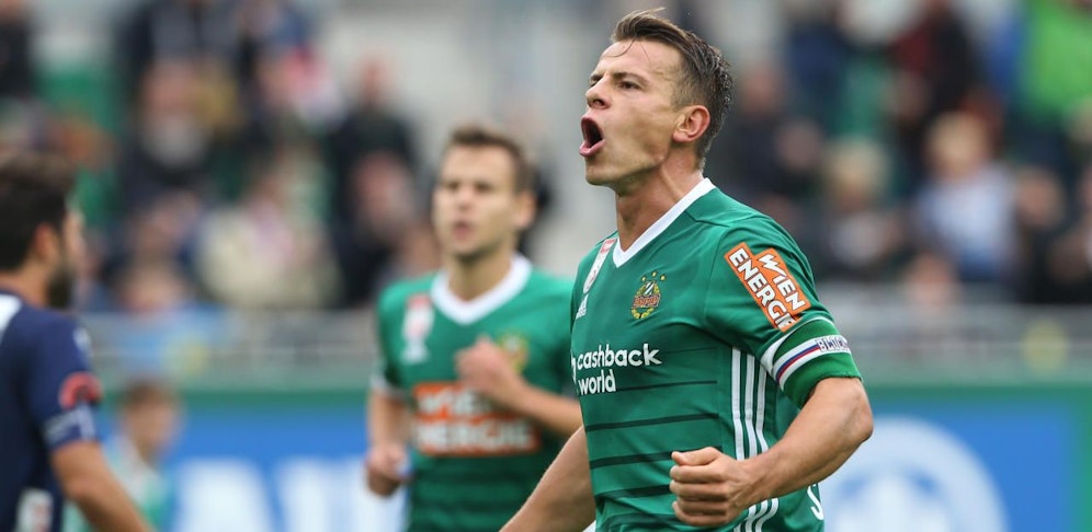 Schwab war gegen den WAC der beste Rapid-Kicker auf dem Platz. 