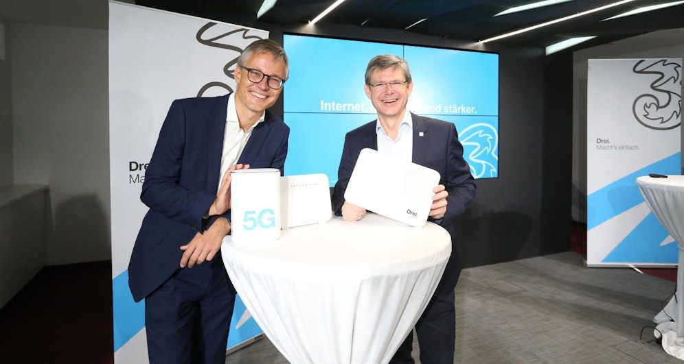 Jan Trionow (l.), Rudolf Schrefl.  