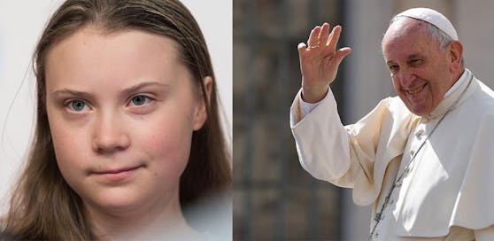 Sie ist bereits ein Weltstar - und jetzt trifft sie den Papst: Greta Thunberg (16).